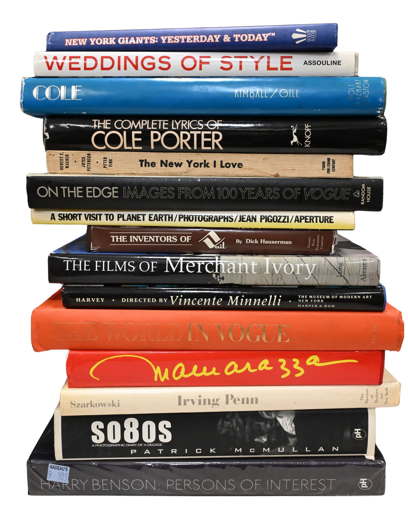 Group of Approximately 15 Fashion, Music & Cultural History Books (1 of 4)