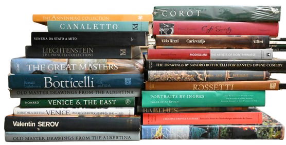Approximately 19 Old Master and European Art Reference Books
