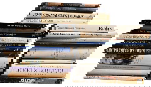 Approximately 23 Travel, Architecture, and Fine Art Books