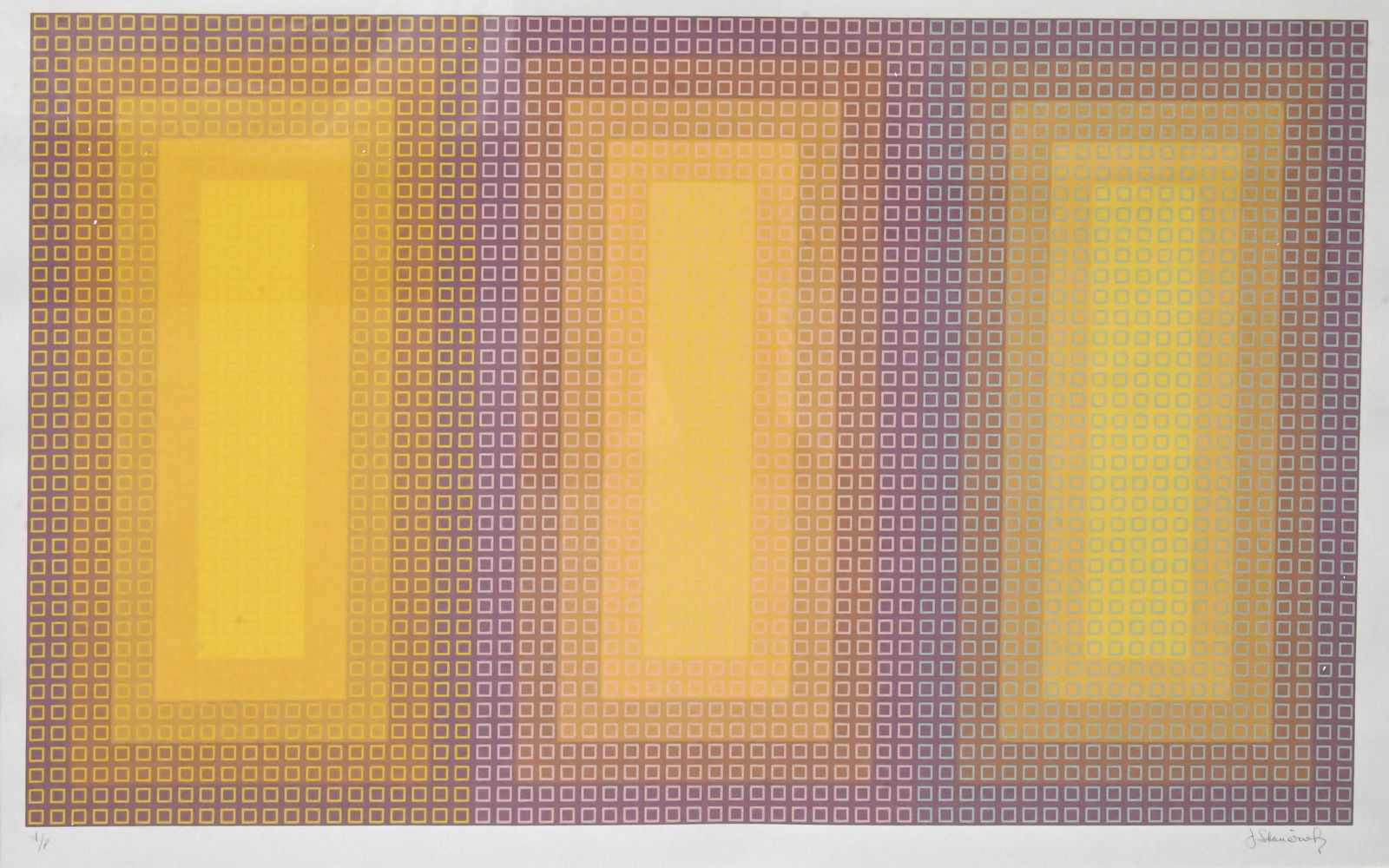 Julian Stanczak (Polish/American 1928-2017) (1 of 6)