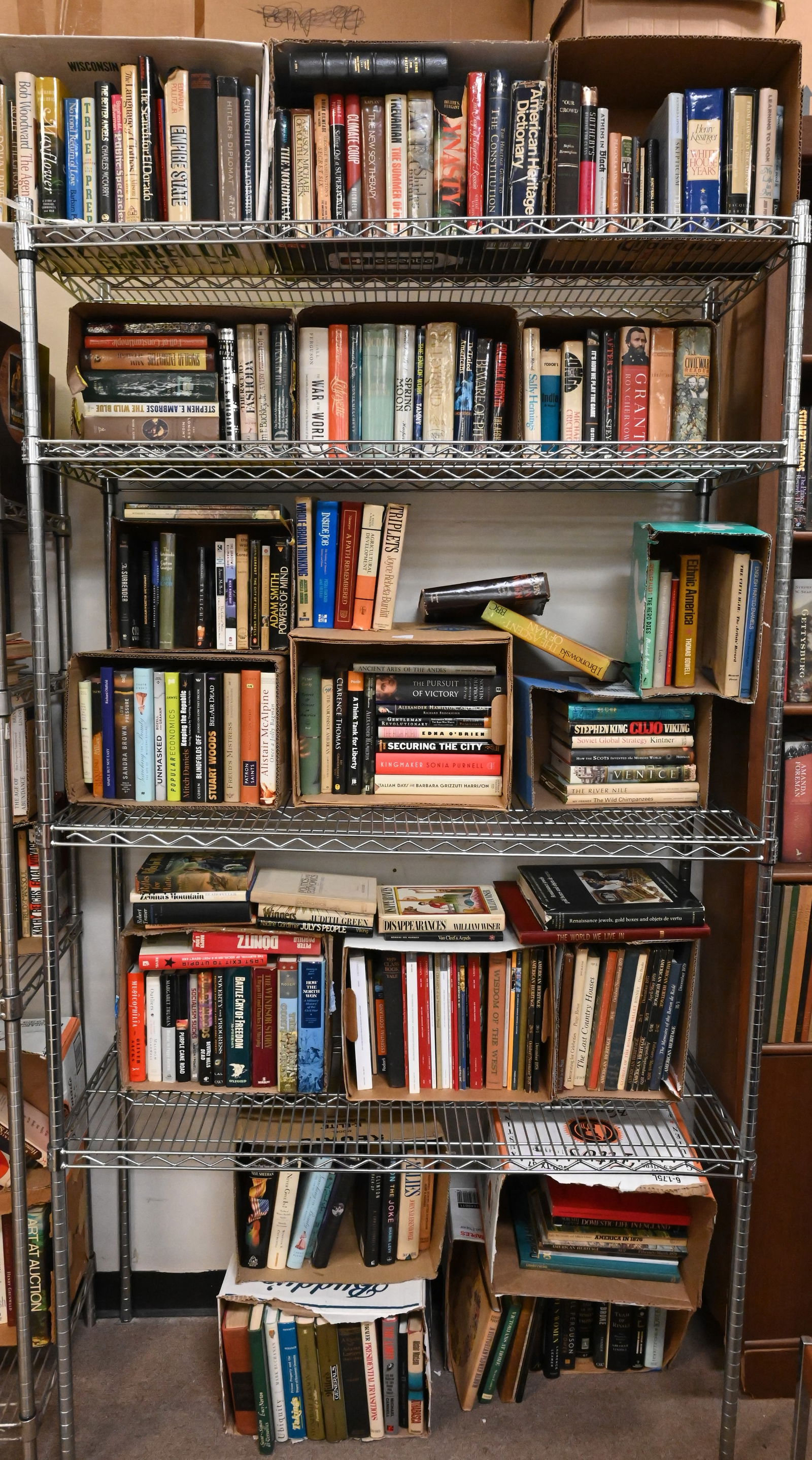 Large Group of Hardcover and Paperback Books (1 of 10)