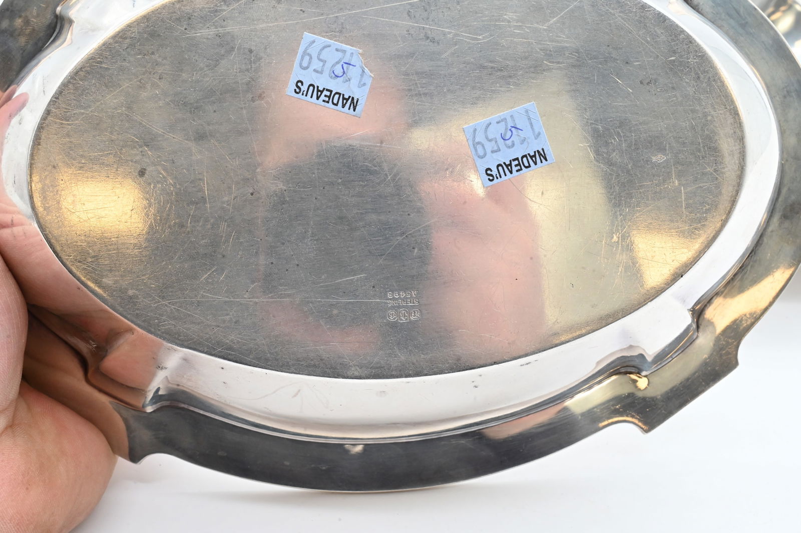 Gorham Sterling Silver Covered Vegetable Tureen - 4