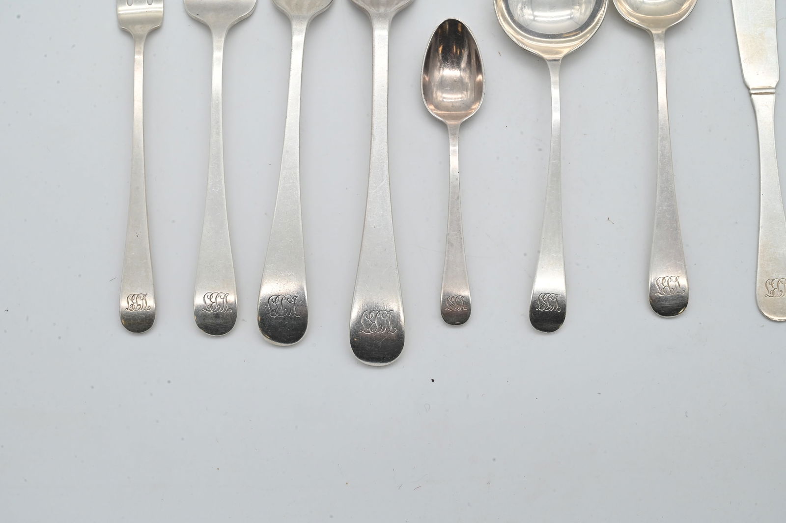 82 Piece Gorham Sterling "Covington" Flatware Set - 2