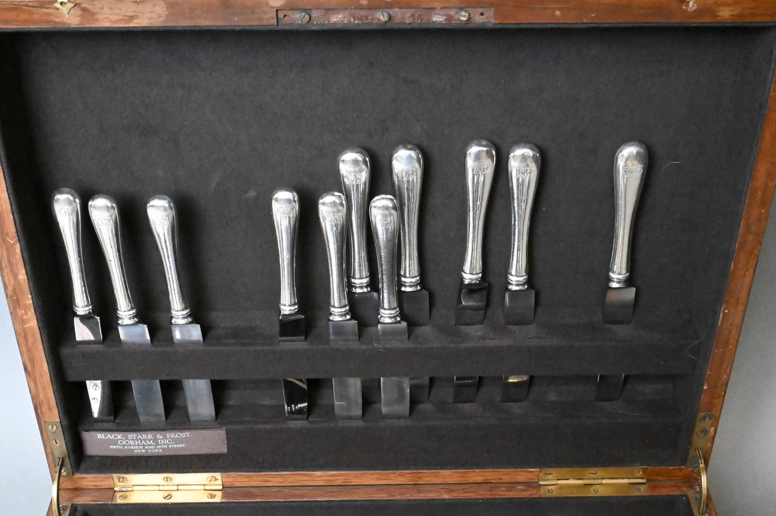 82 Piece Gorham Sterling "Covington" Flatware Set - 7