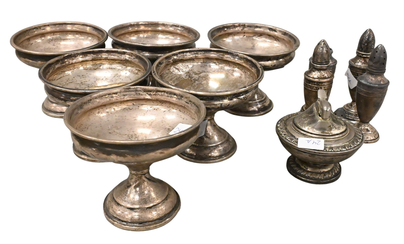 Group of Weighted Sterling Silver (1 of 4)