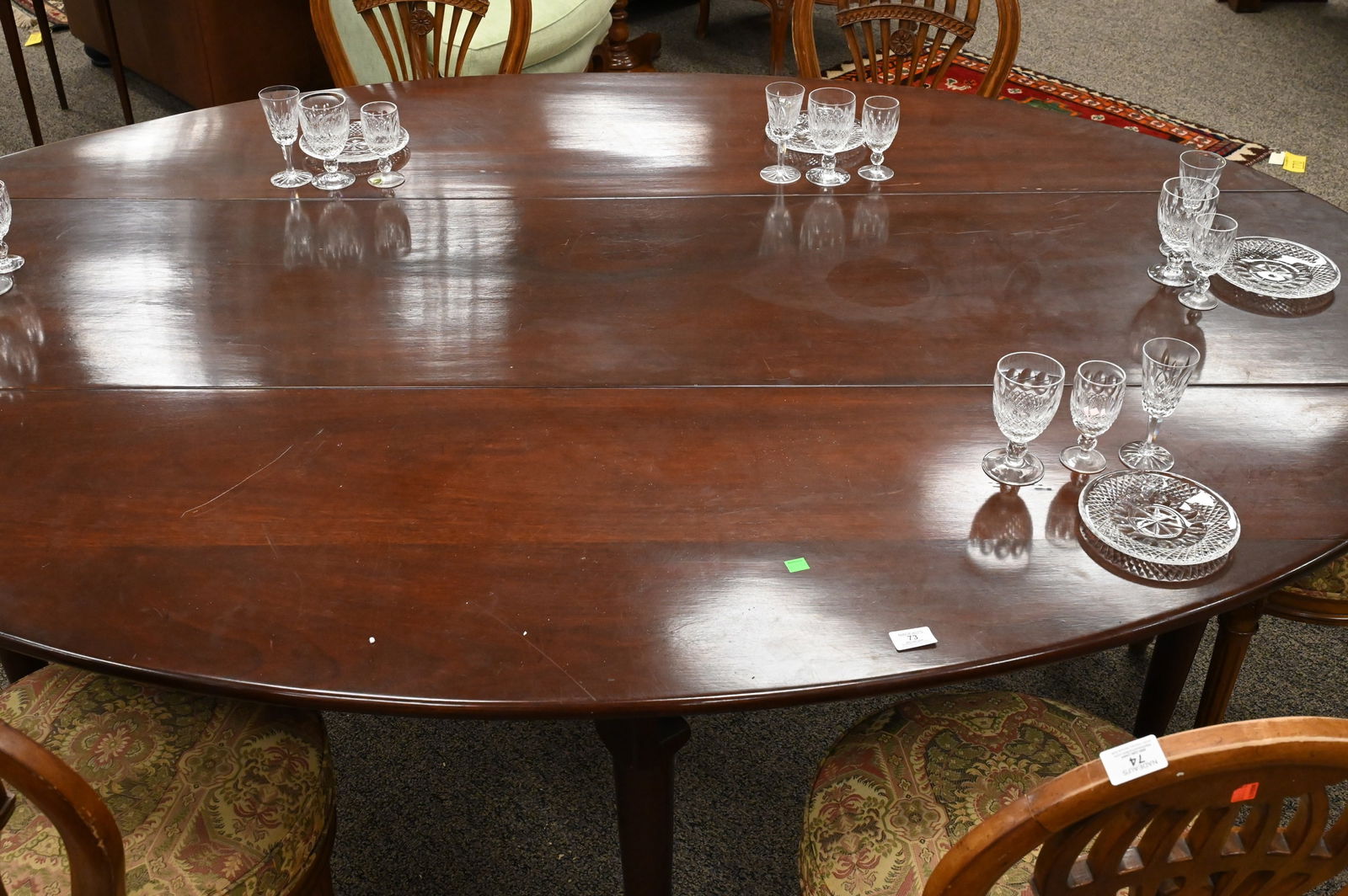 Custom Mahogany Irish Wake Table - 4