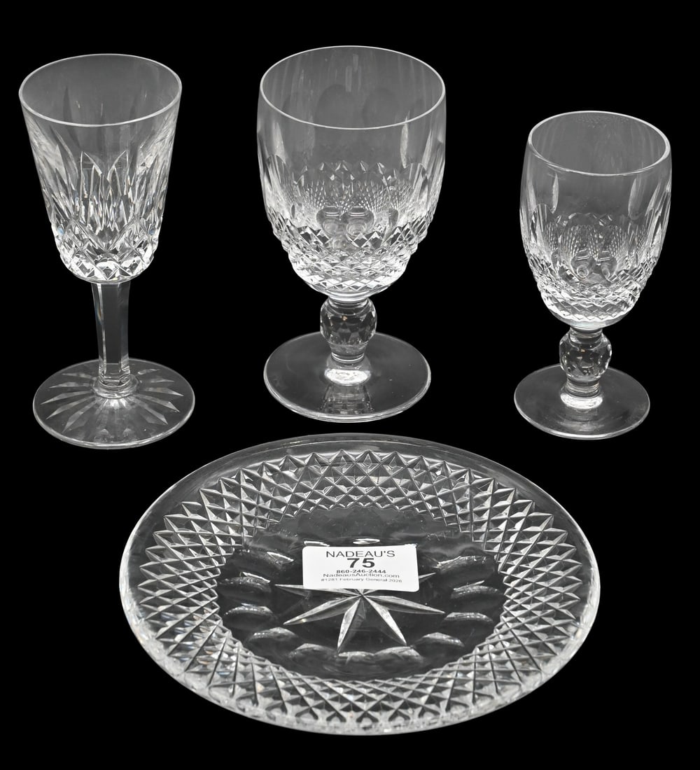 45 Piece Assembled Set of Waterford Crystal (1 of 6)