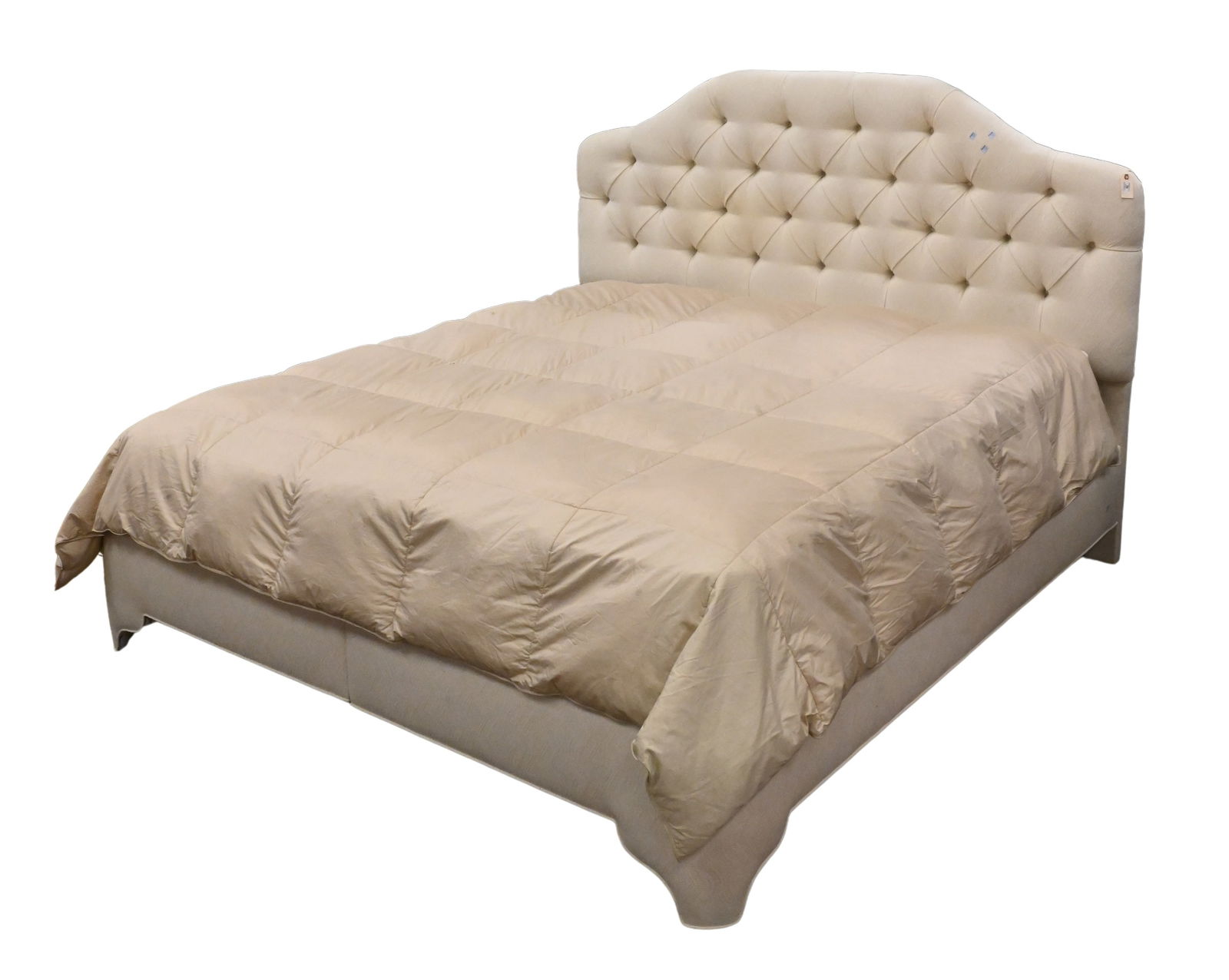 Custom Upholstered King Size Bed (1 of 4)