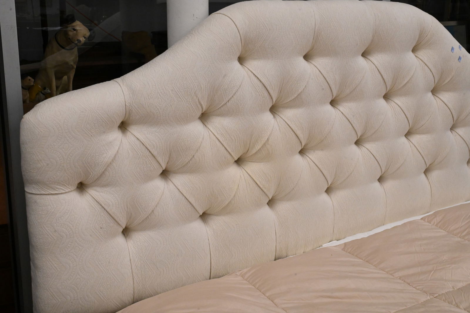 Custom Upholstered King Size Bed - 3
