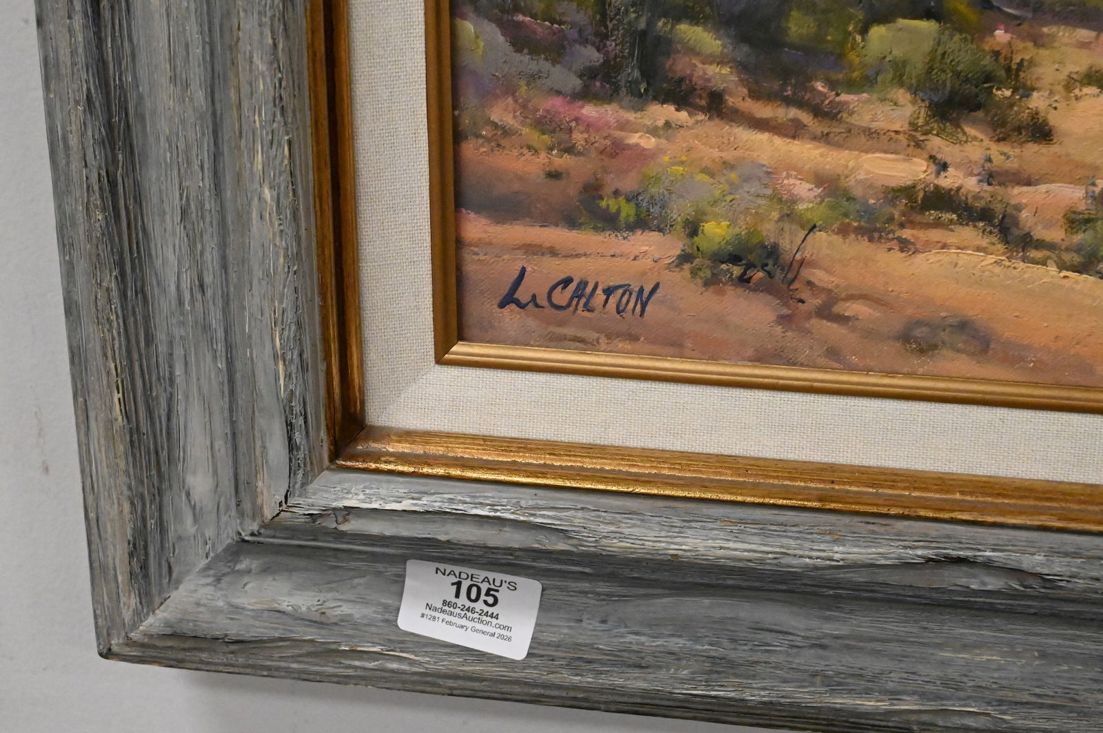 Two Framed Western Landscapes - 5