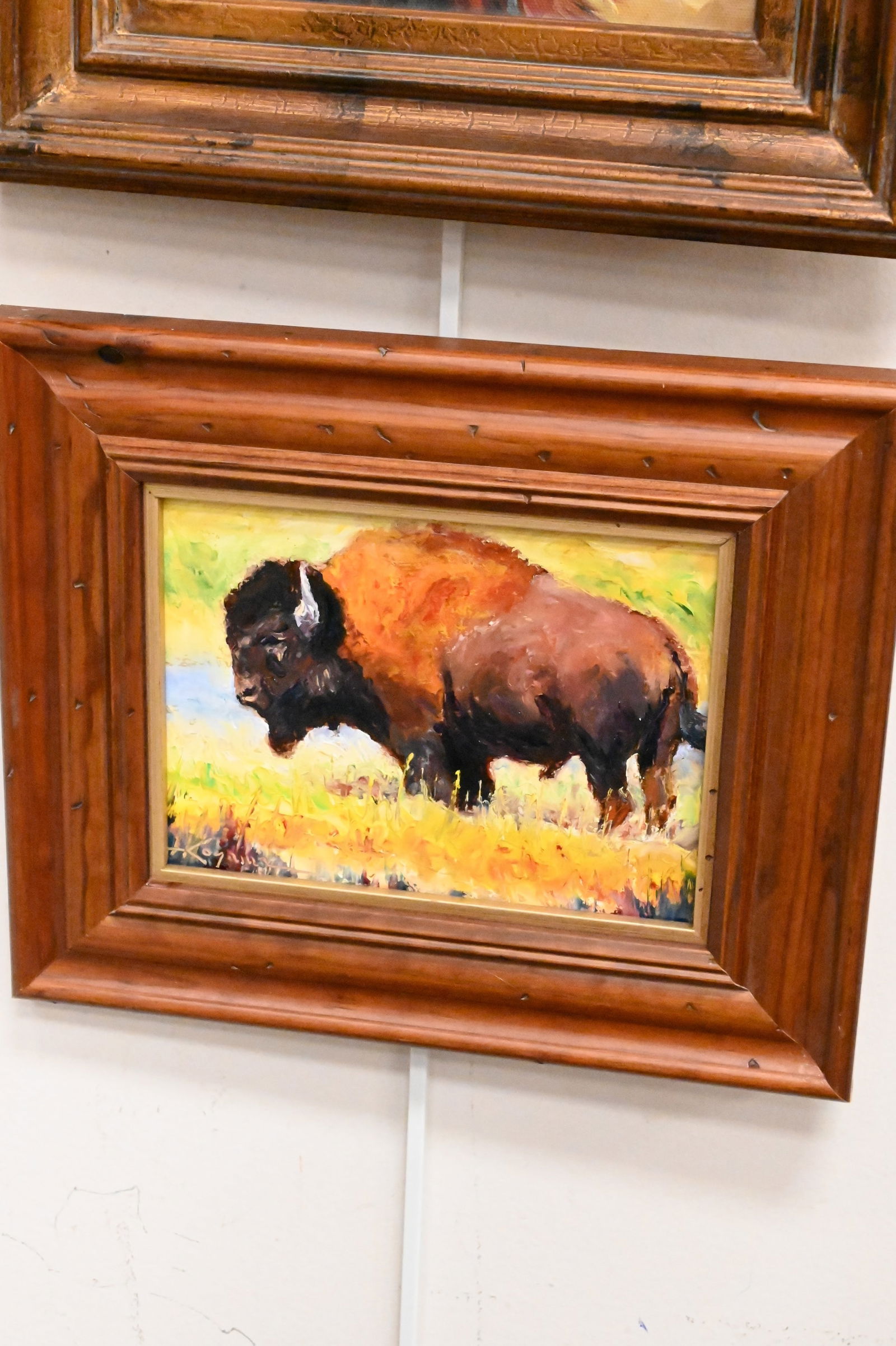 Two Framed Western Pieces - 3