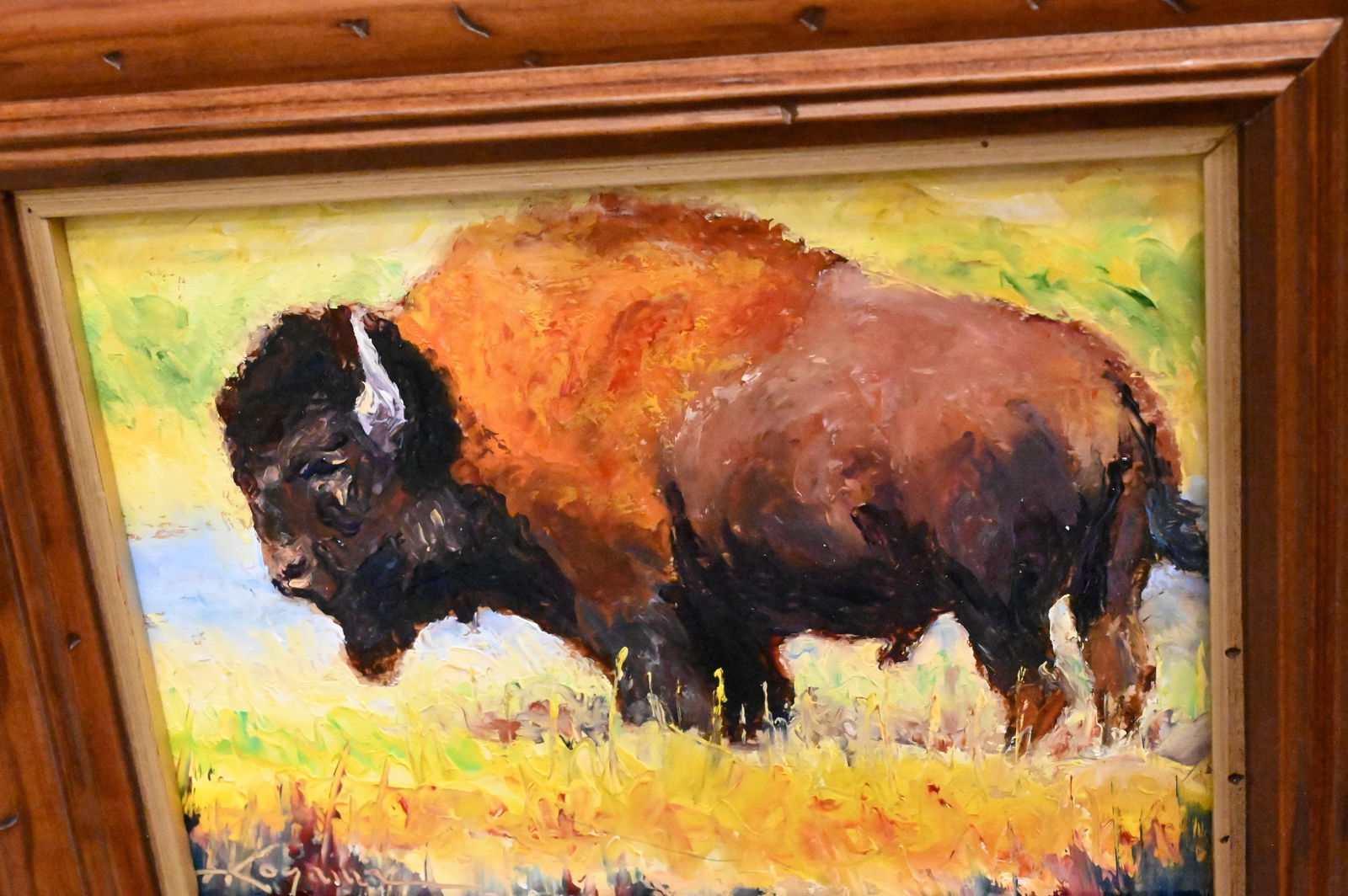 Two Framed Western Pieces - 5