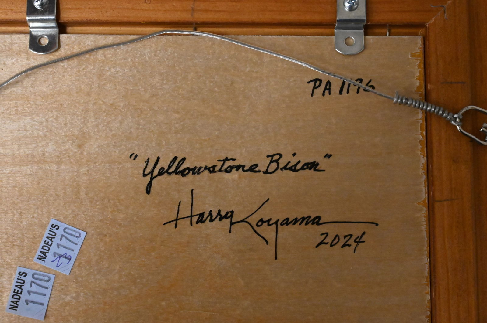 Two Framed Western Pieces - 6