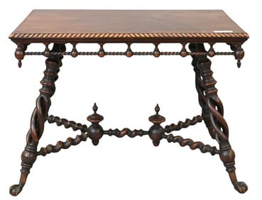 Merklen Brothers Victorian Center Table