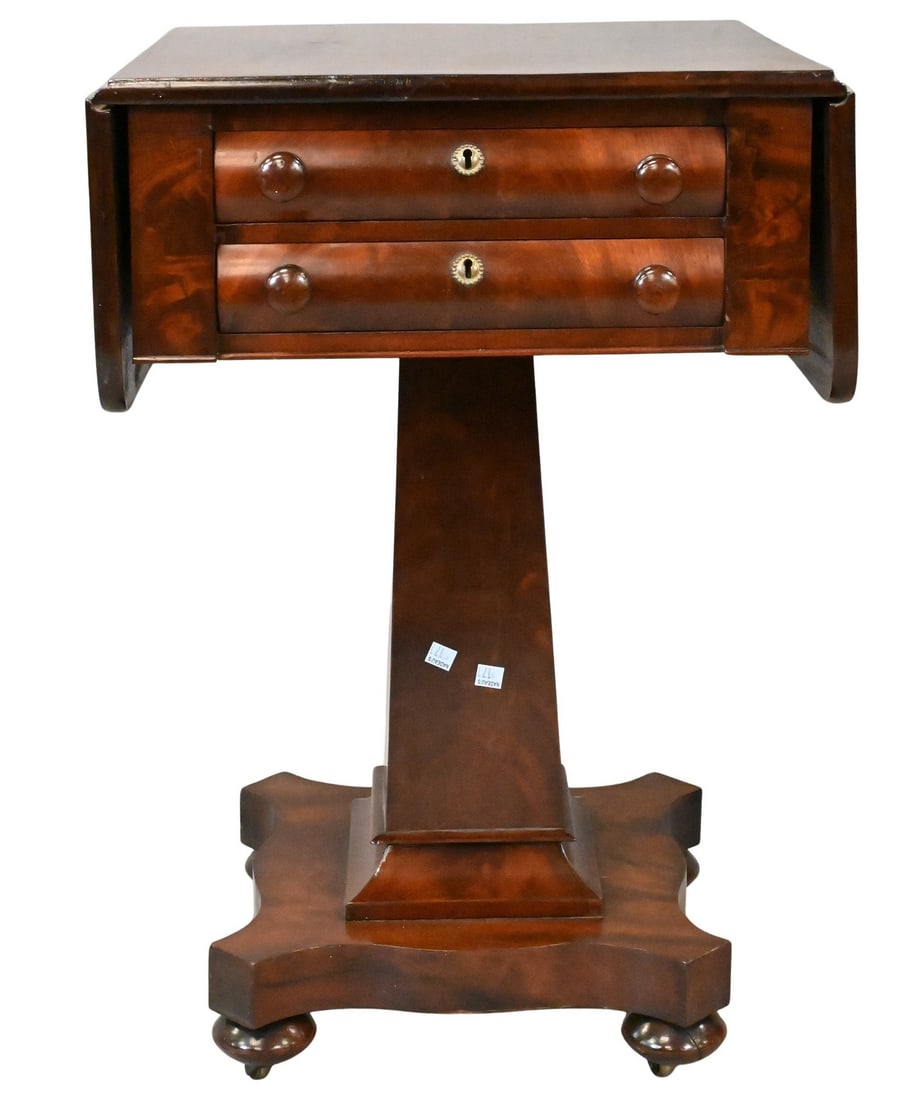 Empire Mahogany Drop Leaf Work Table (1 of 4)