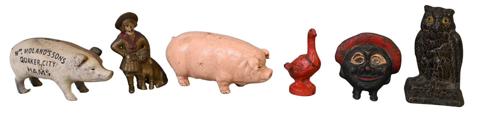 Six Cast Iron Bank Stills (1 of 5)