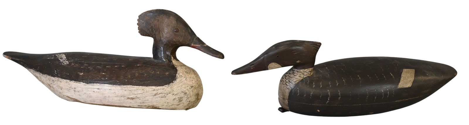Two Hand Painted Duck Decoys (1 of 6)