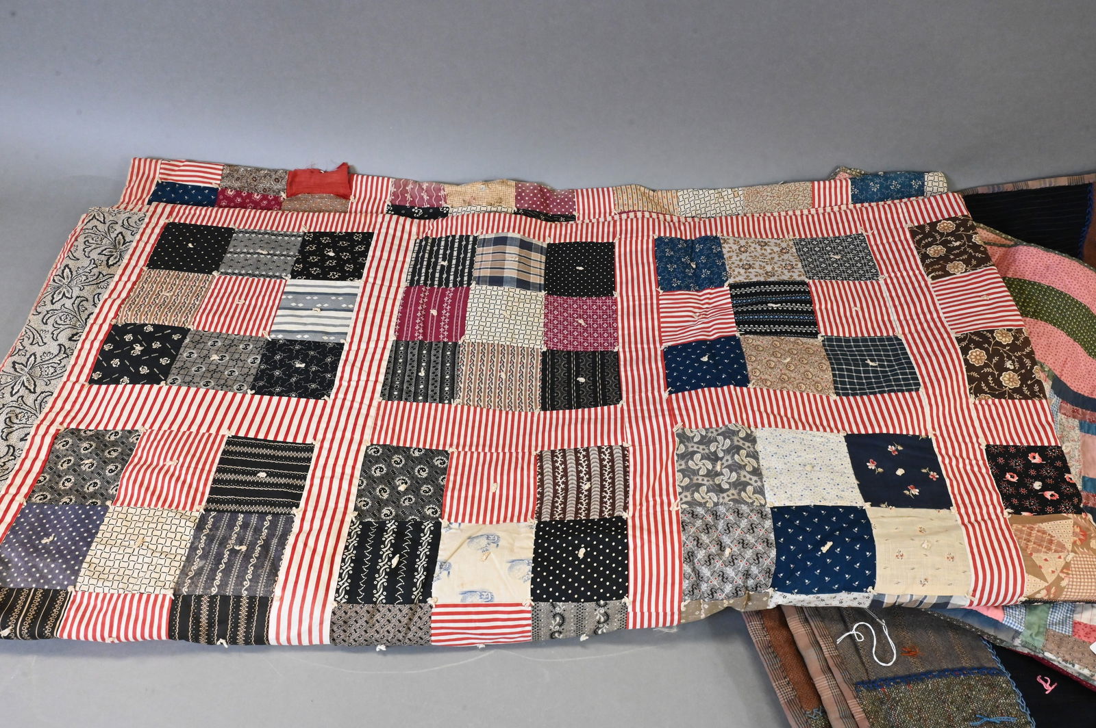 Three Patchwork Quilts - 5