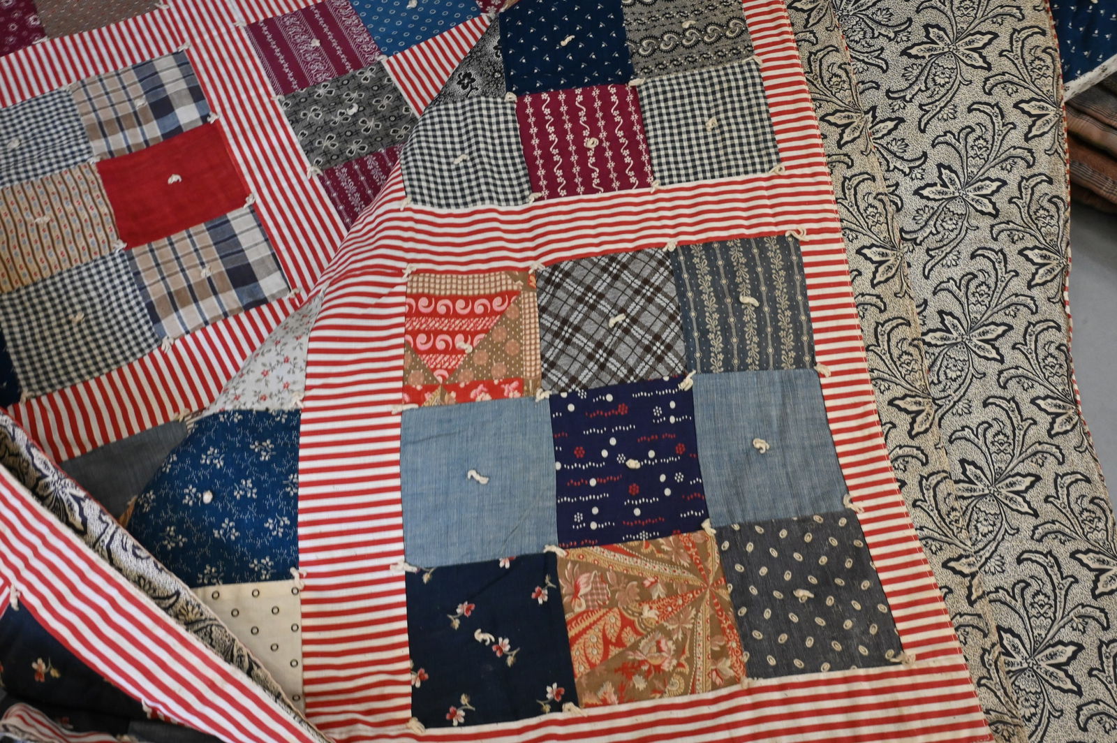 Three Patchwork Quilts - 6