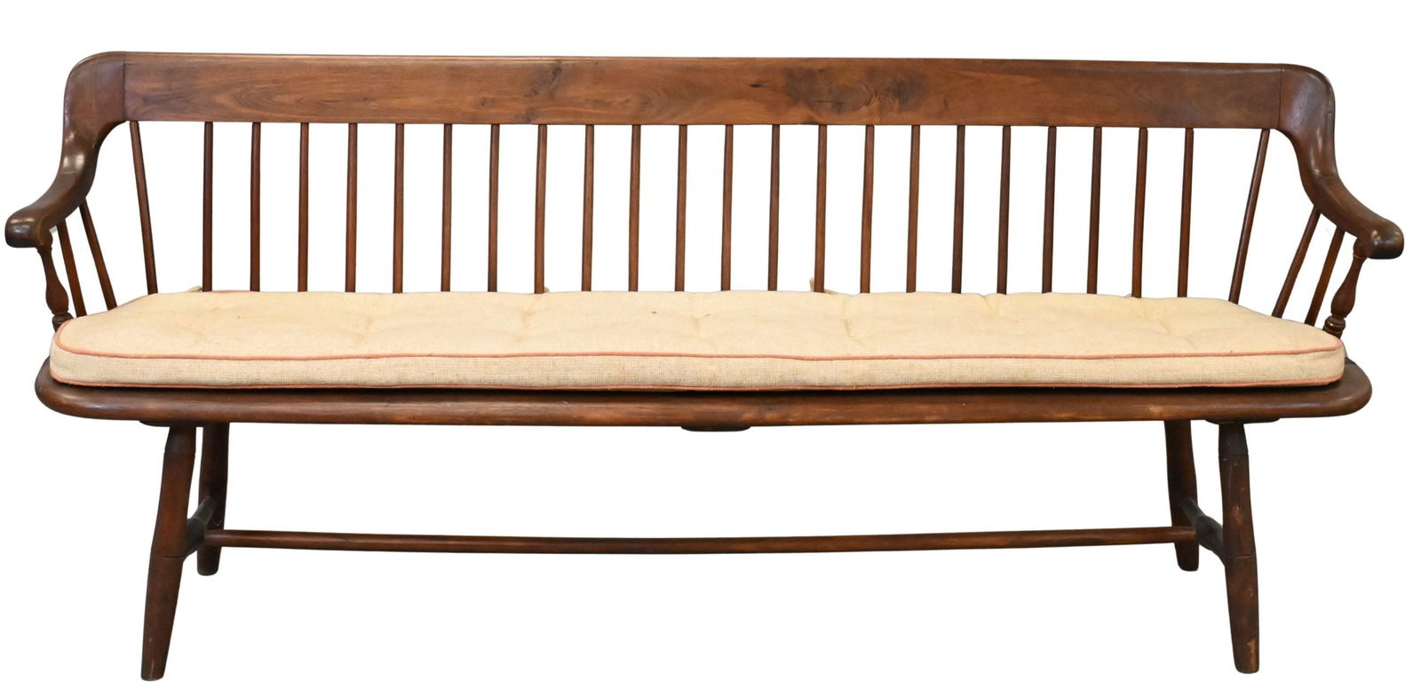 E. F. Dearborn Custom Walnut Bench (1 of 4)