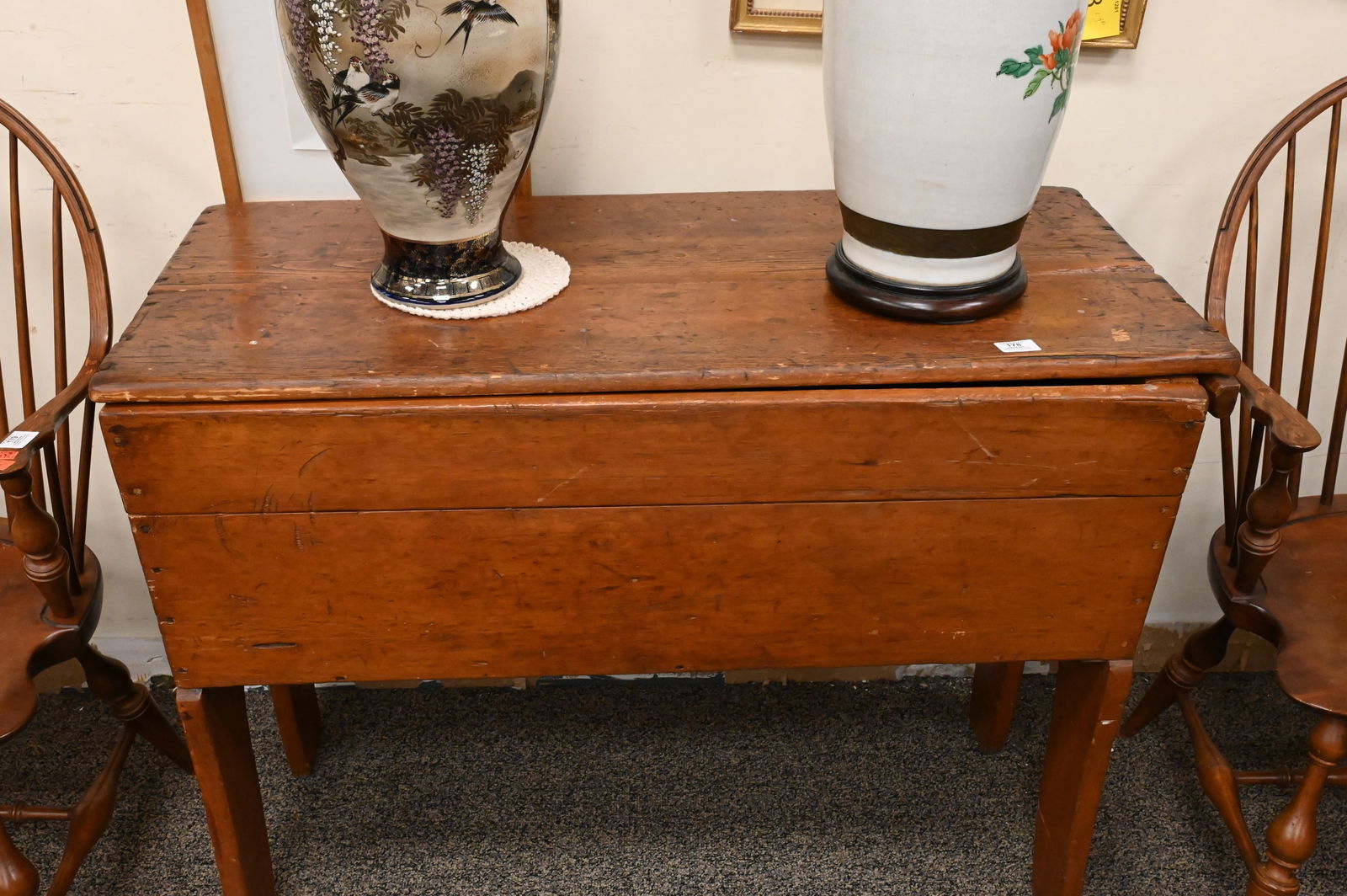 Primitive Pine Dough Box (Likely Canadian) - 2