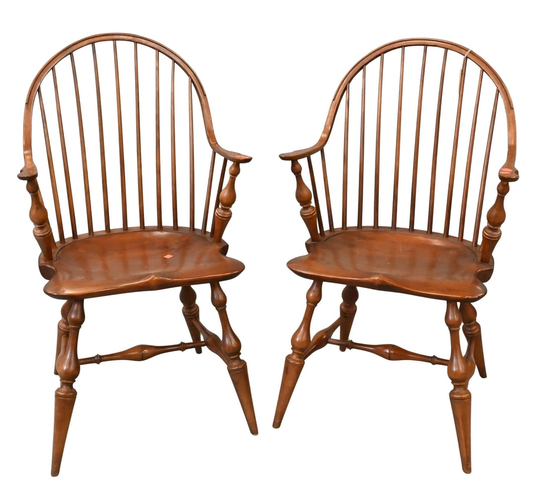 D.R. Dimes Pair of Windsor Style Armchairs (1 of 4)