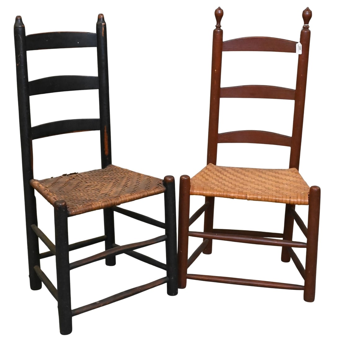 Two Early Ladderback Side Chairs (1 of 4)