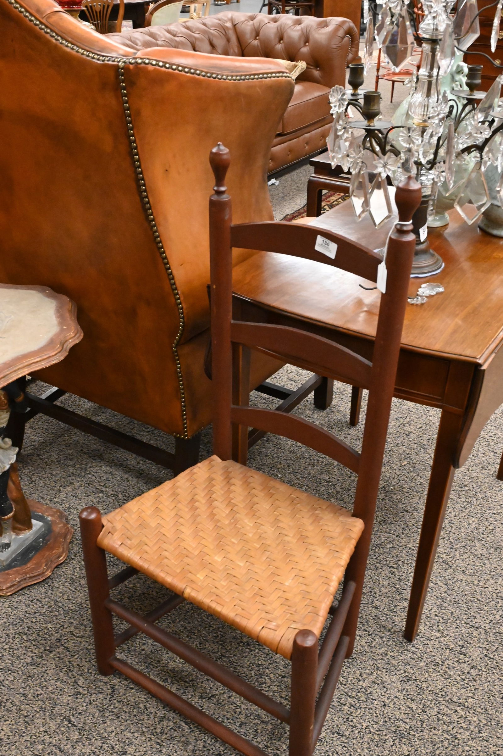 Two Early Ladderback Side Chairs - 2