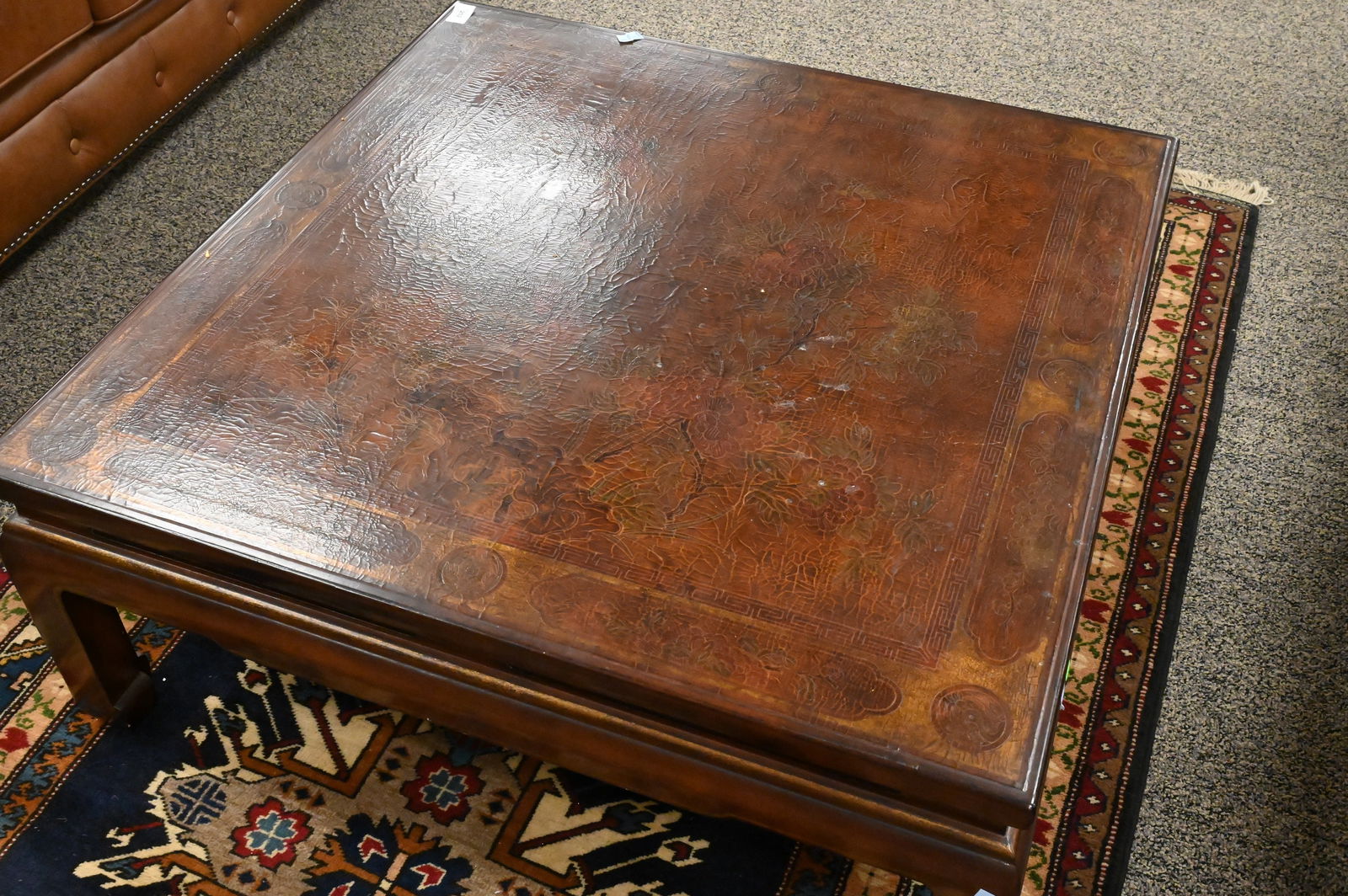 Chinese Lacquered Coffee Table - 2