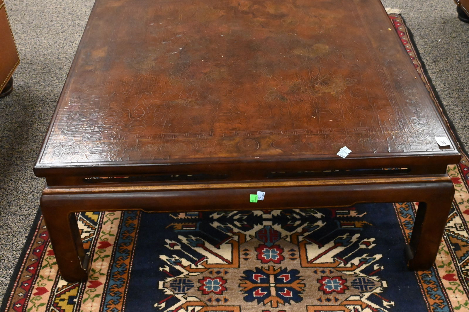 Chinese Lacquered Coffee Table - 4