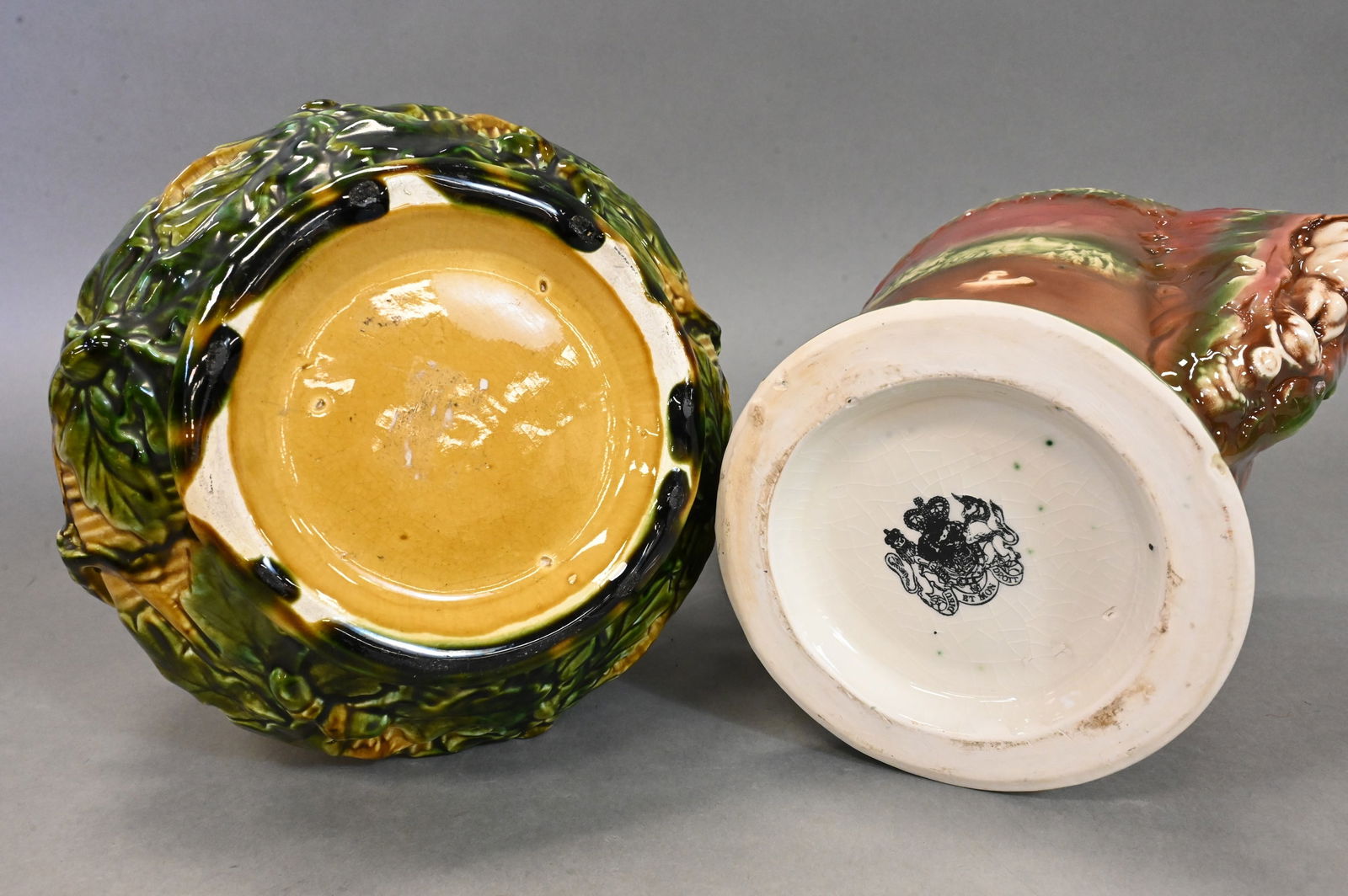Two Piece Majolica Group - 5