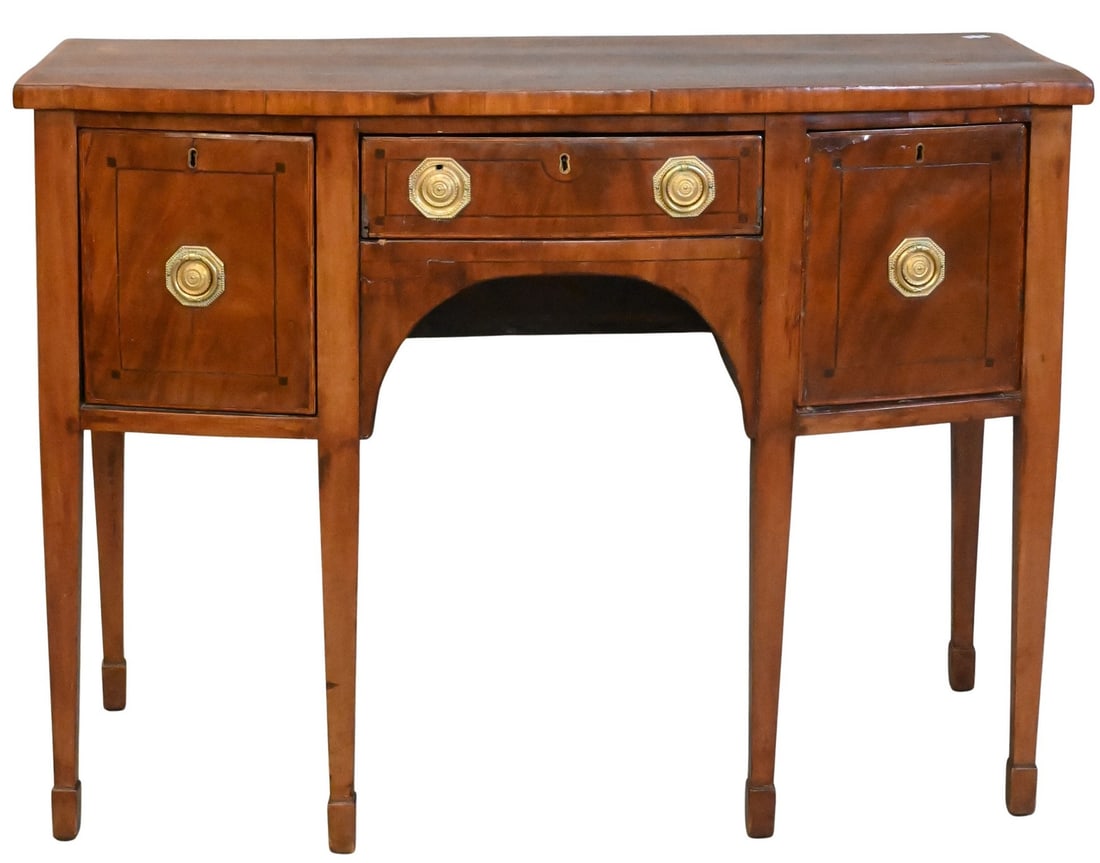 George III Mahogany Diminutive Sideboard (1 of 6)
