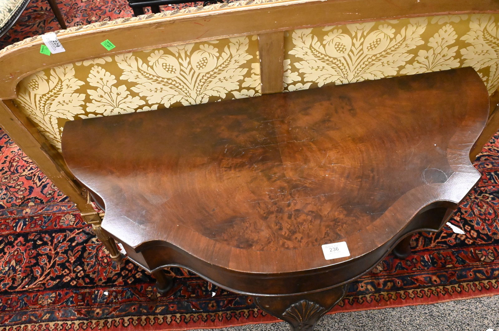 George II Style Shaped Table - 3