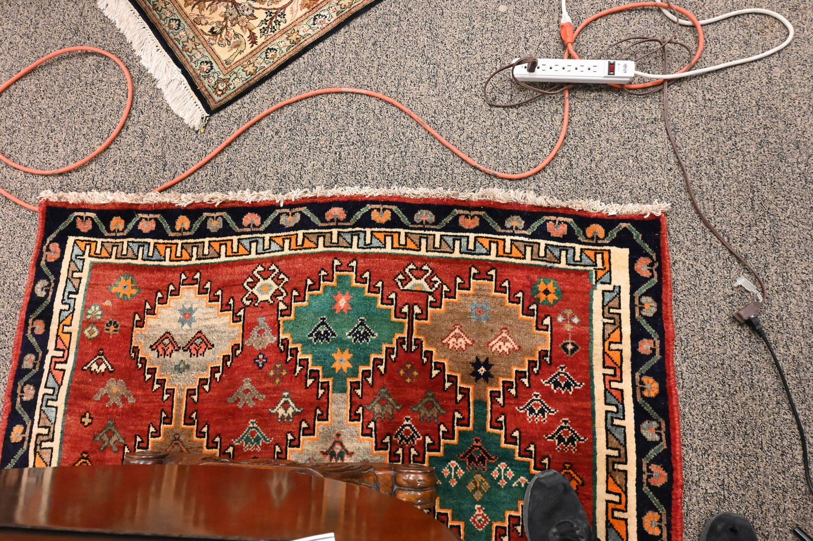 Oriental Throw Rug - 4