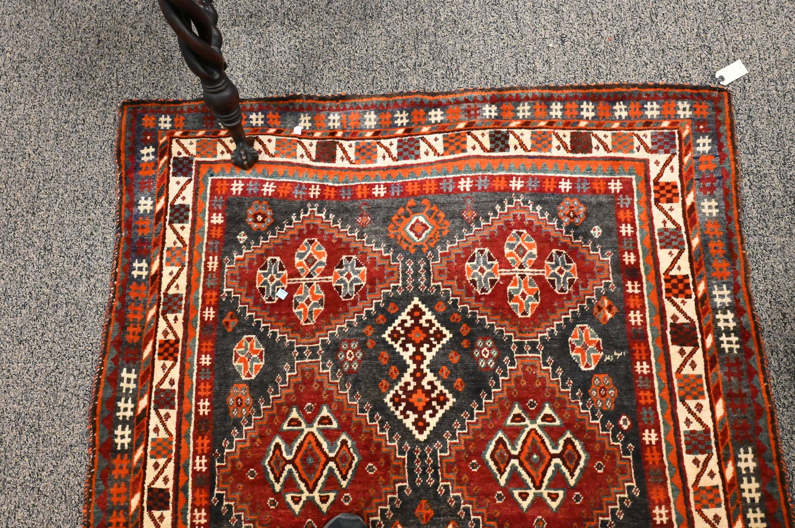 Two Oriental Throw Rugs - 5