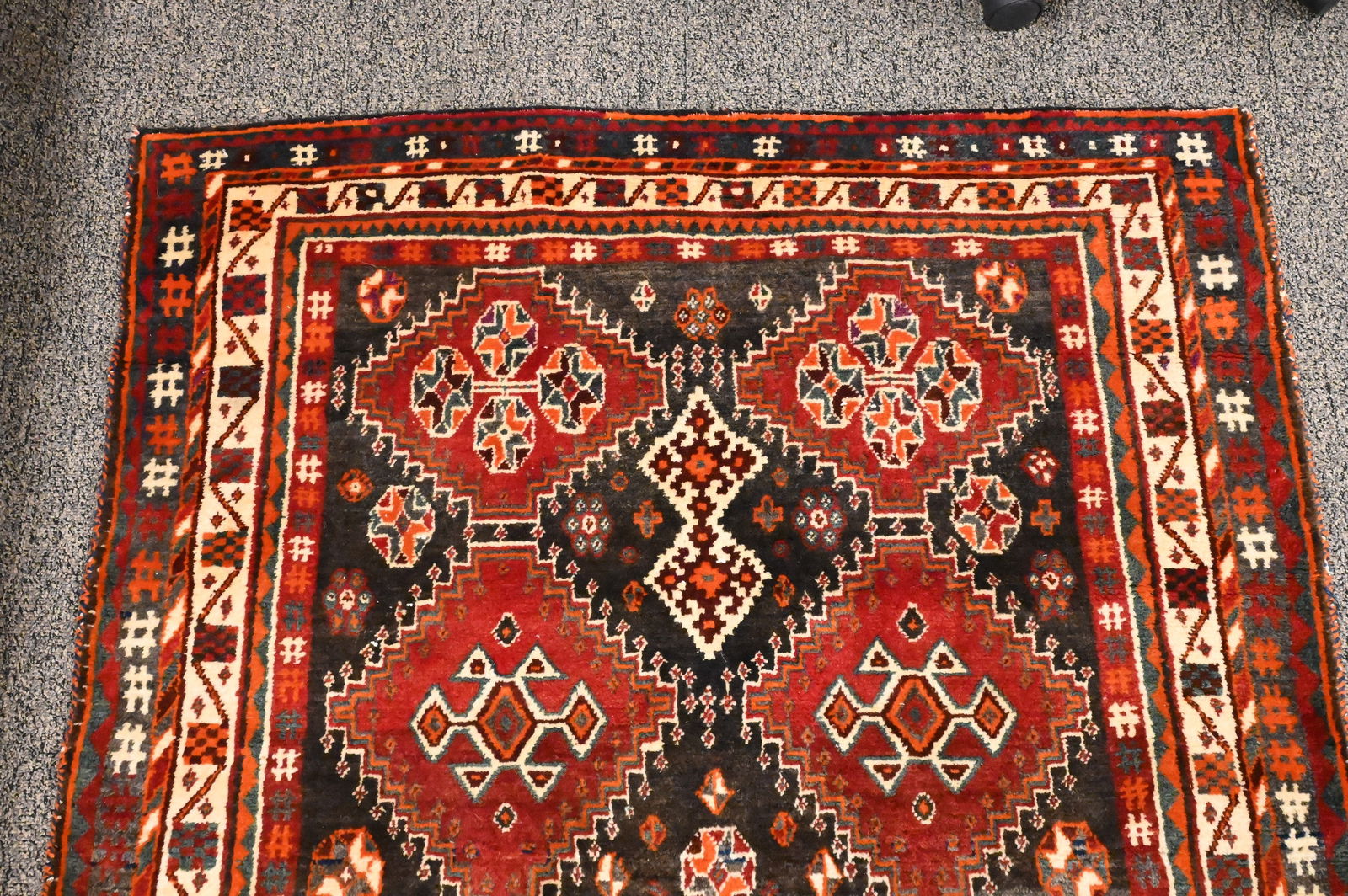 Two Oriental Throw Rugs - 6