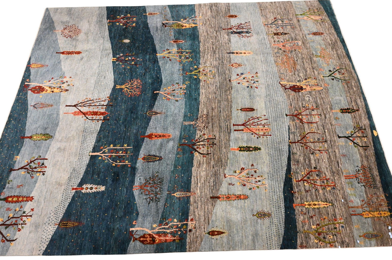 Mafi Rugs "Karachi" Collection Room Size Contemporary Carpet: Mafi Rugs "Karachi" Collection Room Size Contemporary Carpet 9' x 11'