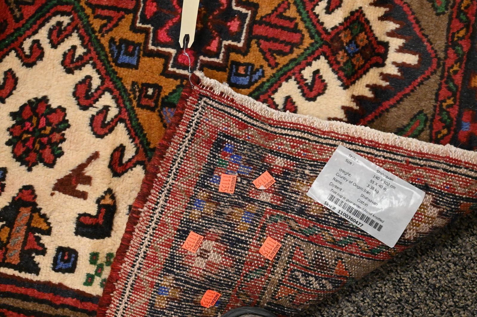 Two Oriental Throw Rugs - 3