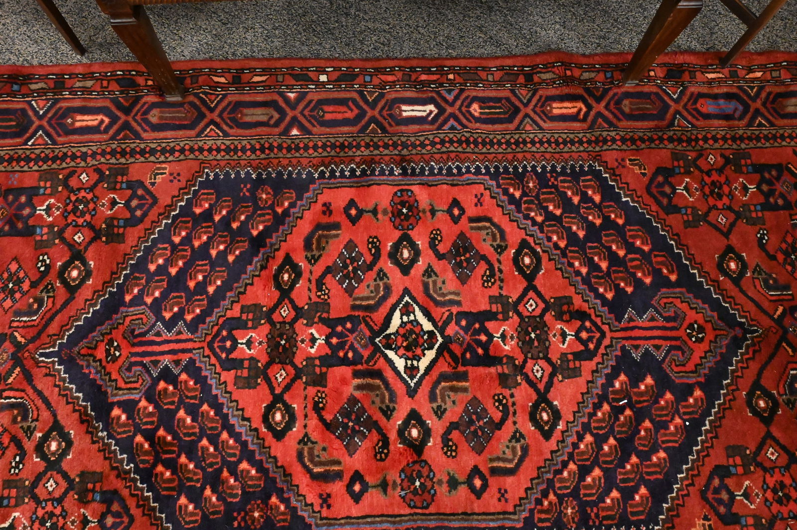 Oriental Throw Rug - 4