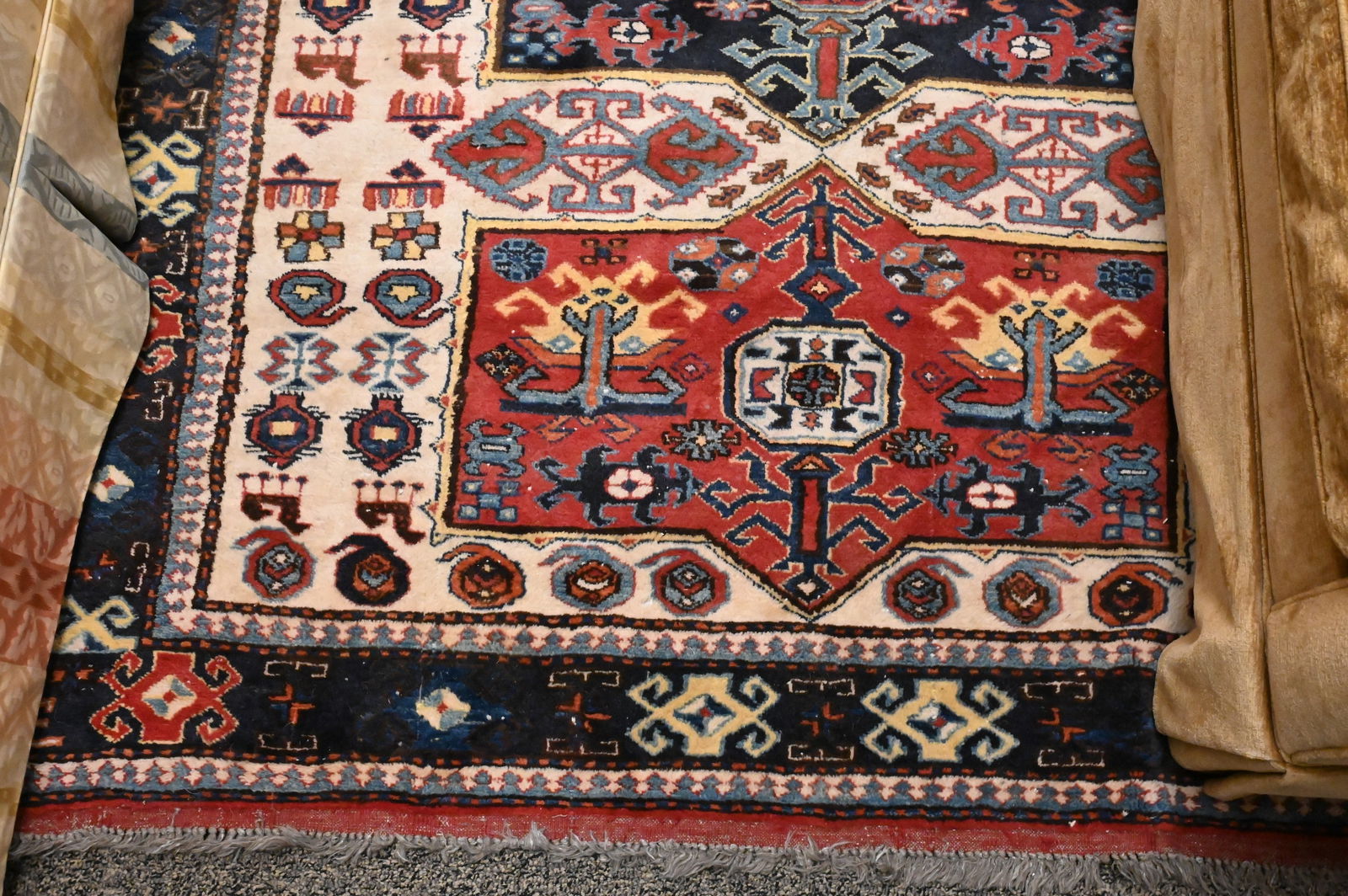 Oriental Throw Rug - 2
