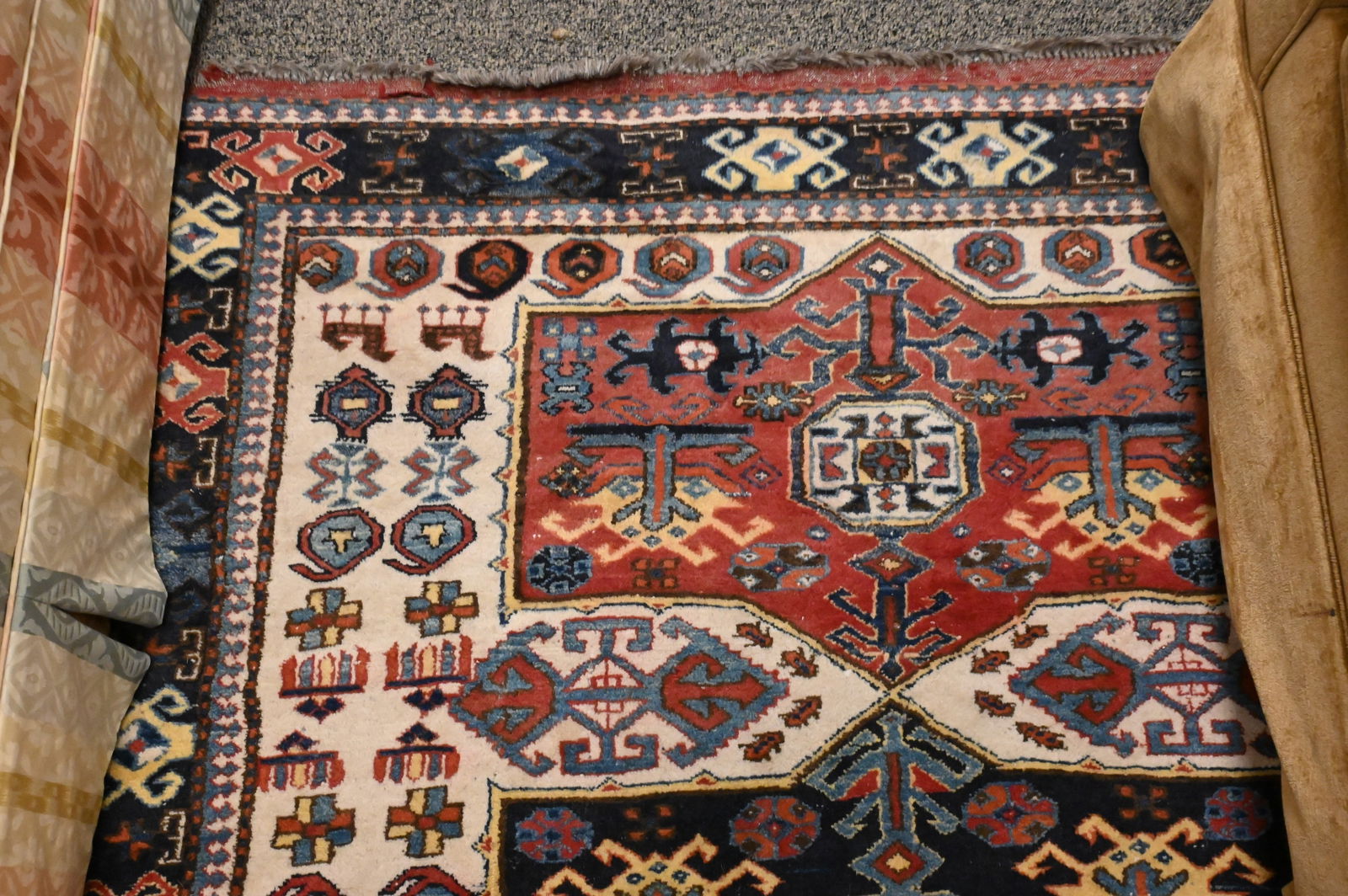 Oriental Throw Rug - 3