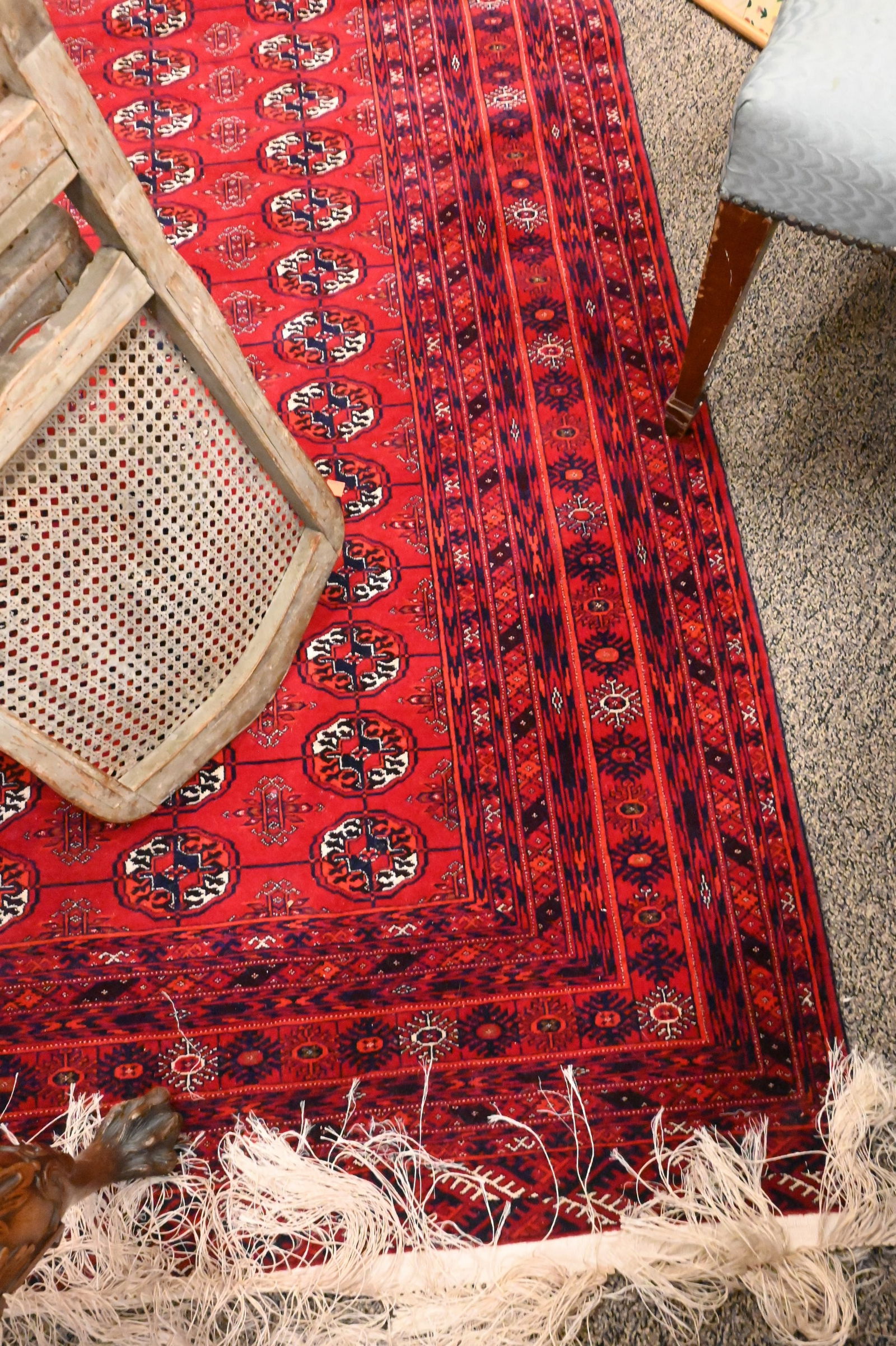 Four Bokara Throw Rugs - 4