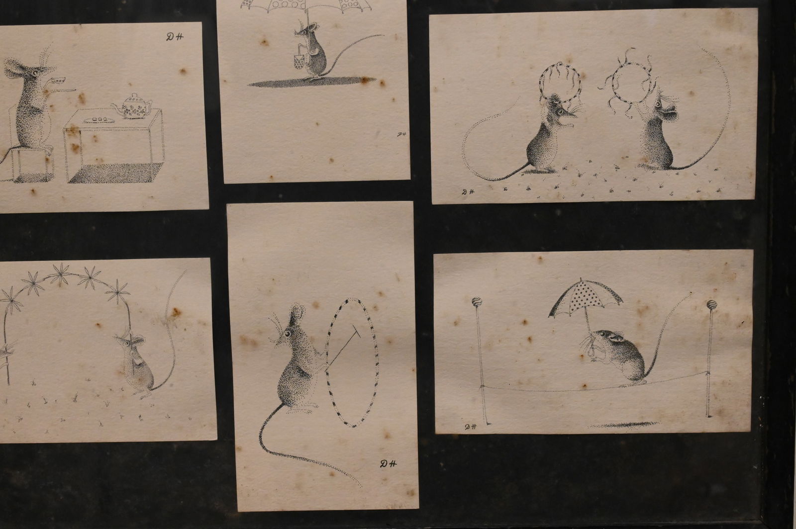 Three Framed 20th Century Studies - 5