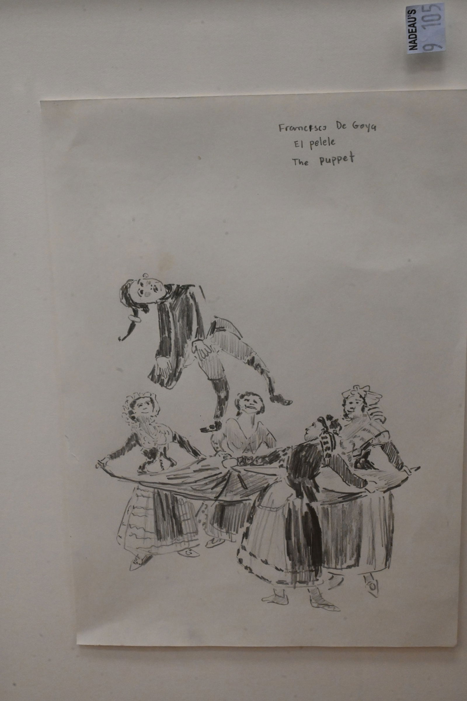 Three Framed 20th Century Studies - 6