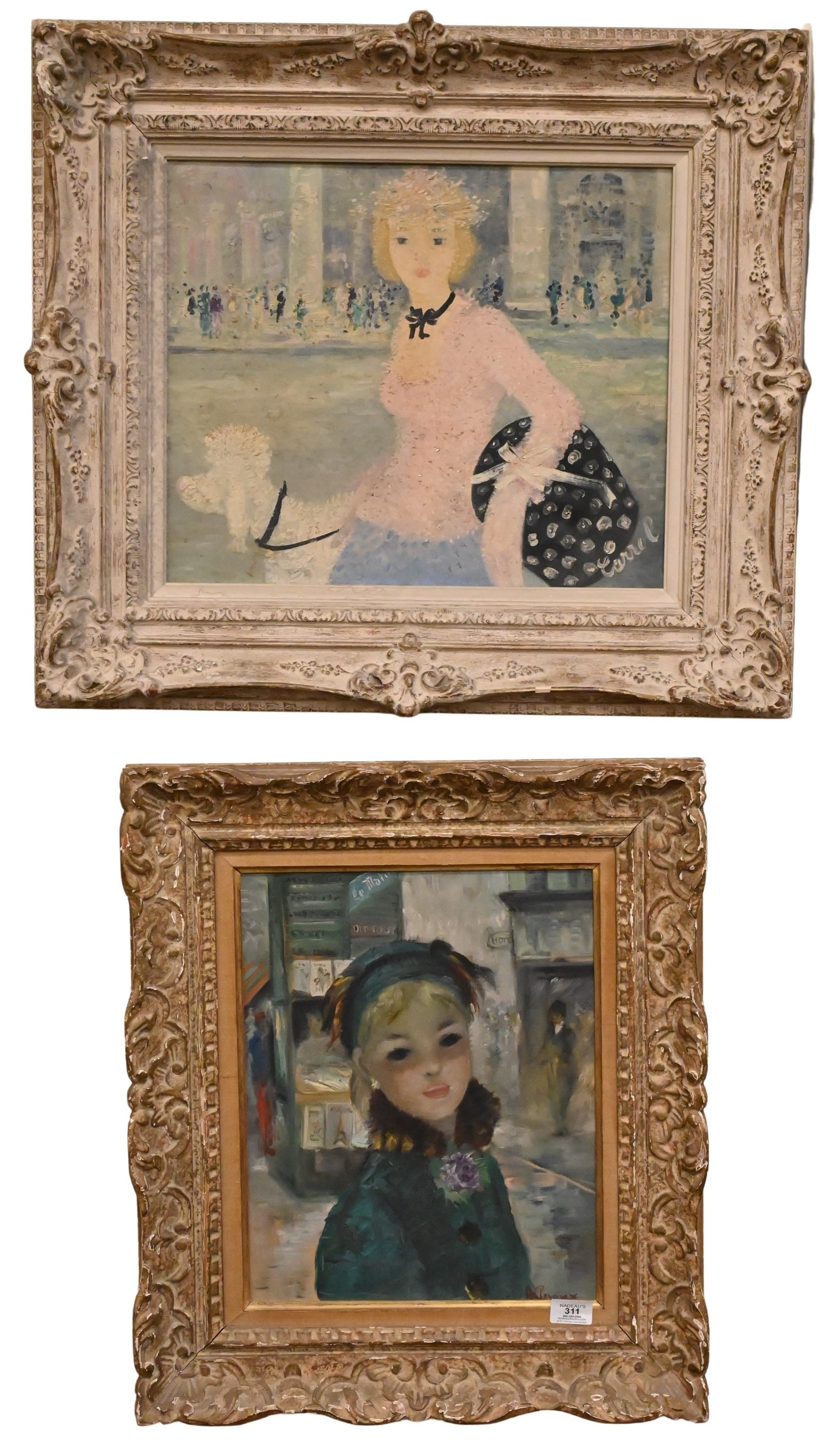 Two Framed Parisian Portraits (1 of 7)