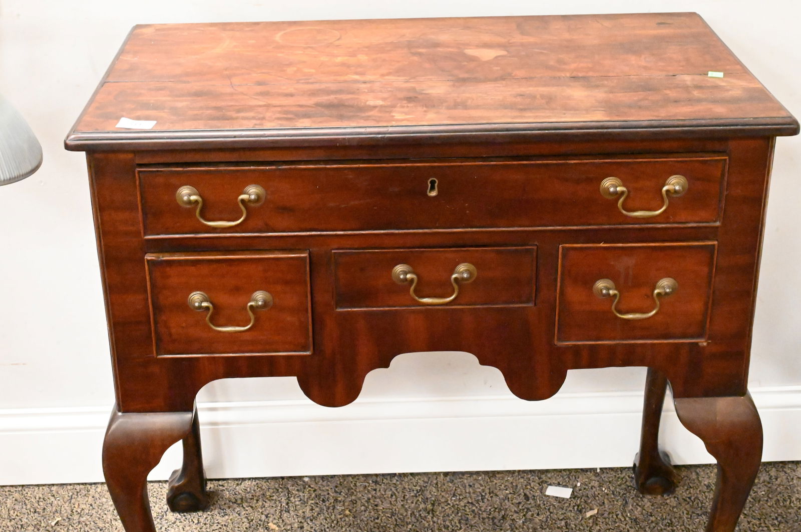Chippendale Mahogany Lowboy - 3