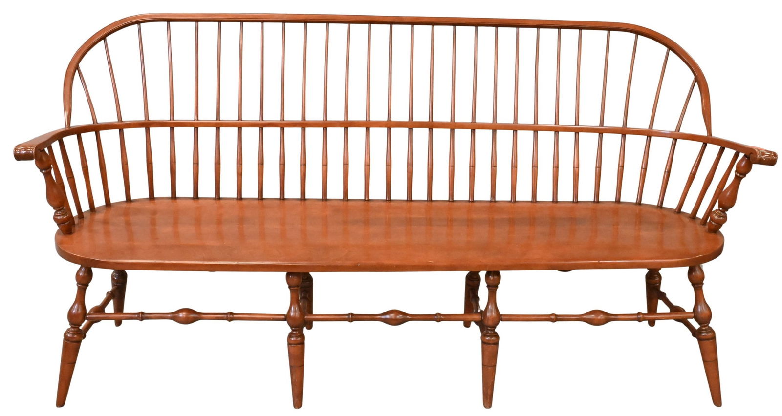 Maple Windsor Style Bench (1 of 4)