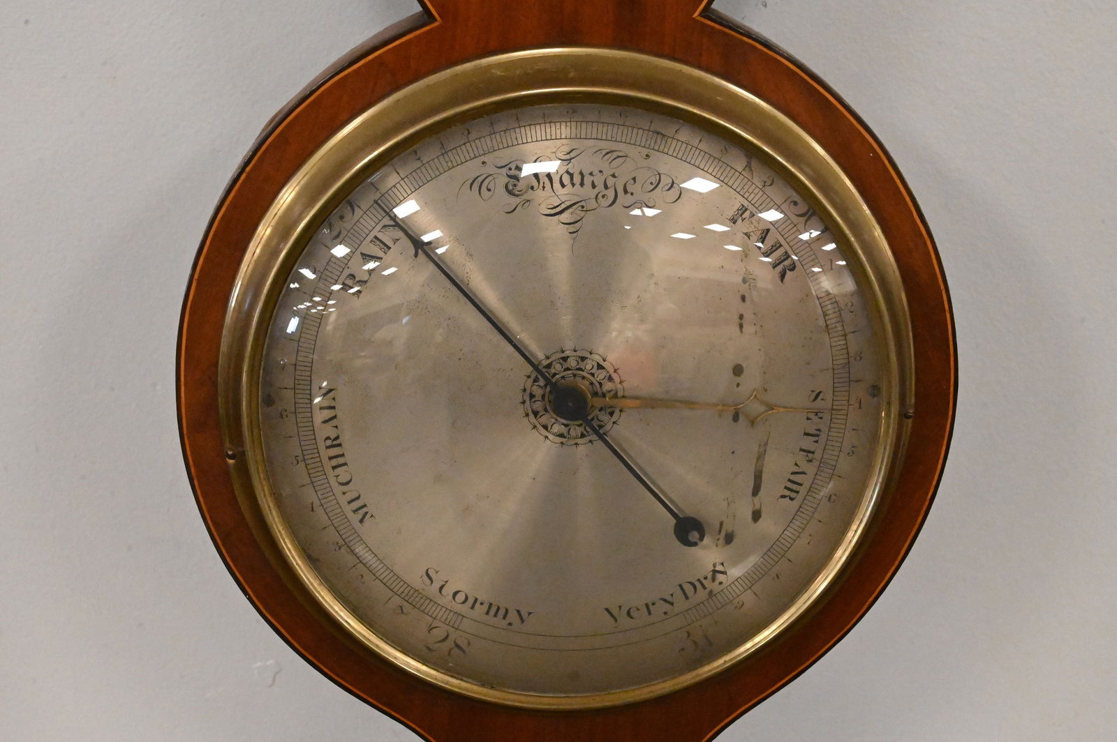 Terzza Nottingham Wheel Barometer - 5