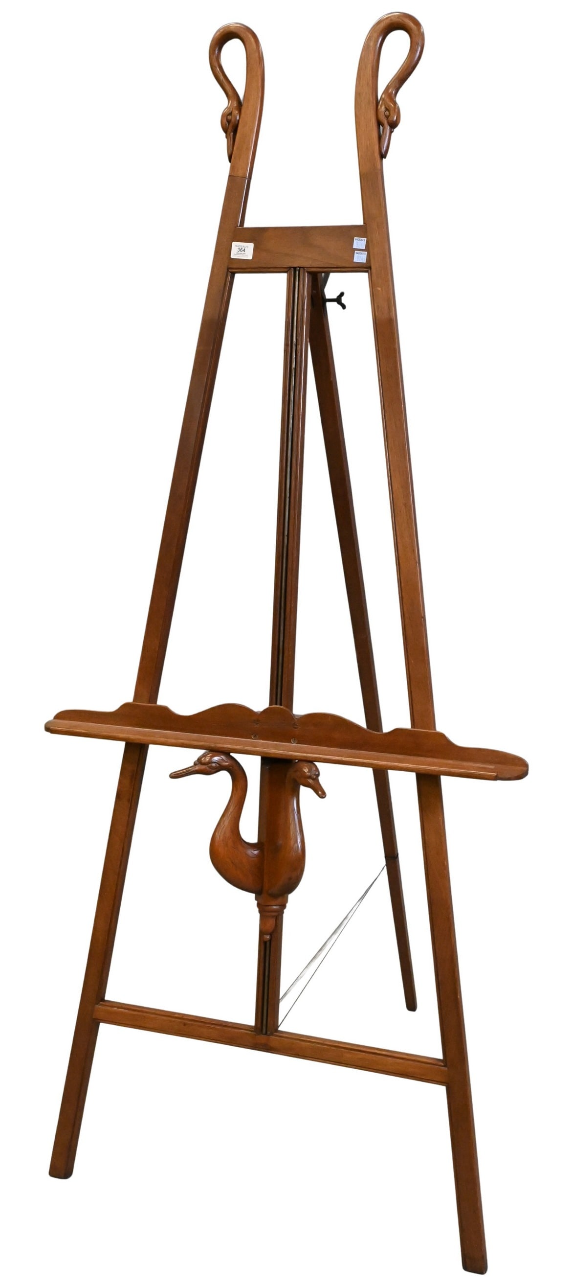 Adjustable Swan Carved Easel (1 of 3)
