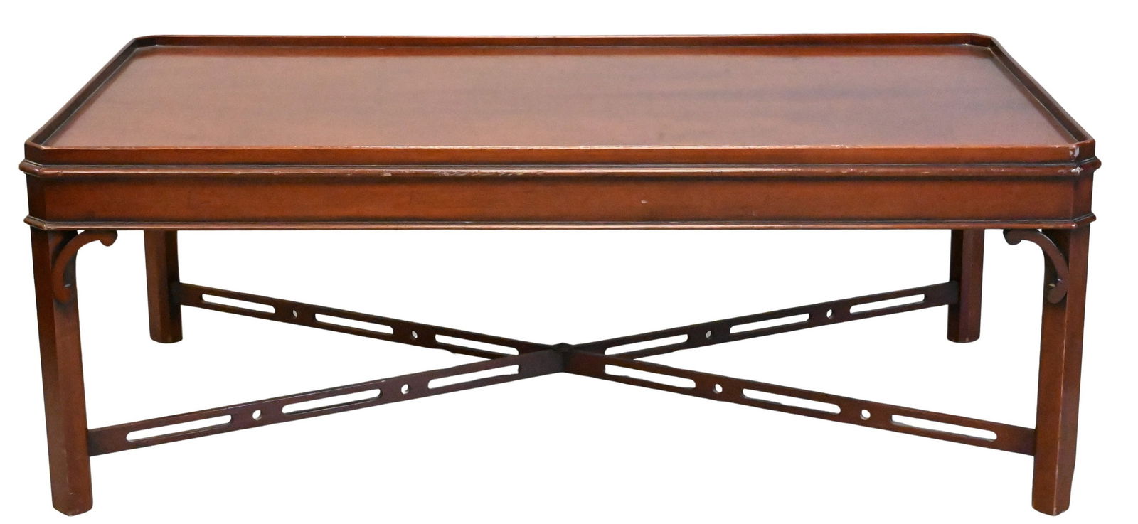 Custom Mahogany Coffee Table (1 of 3)